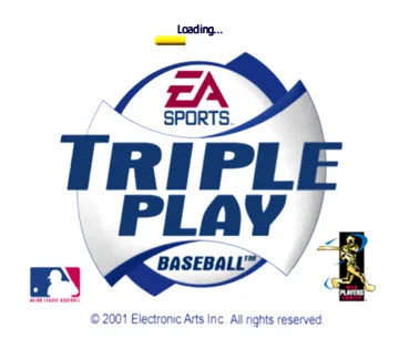 Triple Play Baseball screen shot title